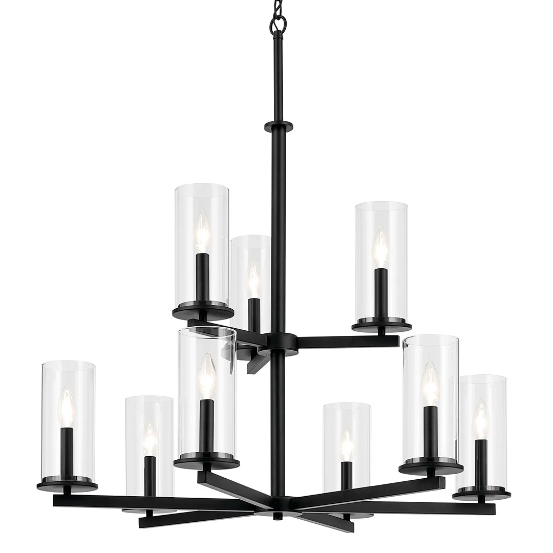 Crosby 9-Light Multi-Tier Chandelier