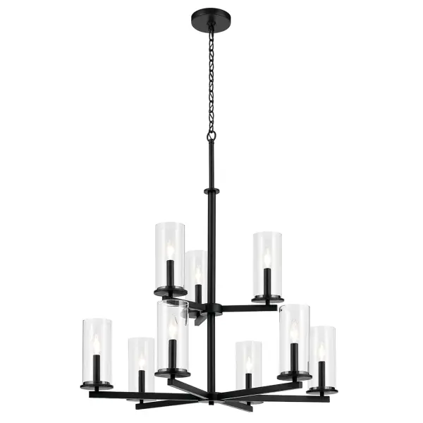 Crosby 9-Light Multi-Tier Chandelier - Image 4