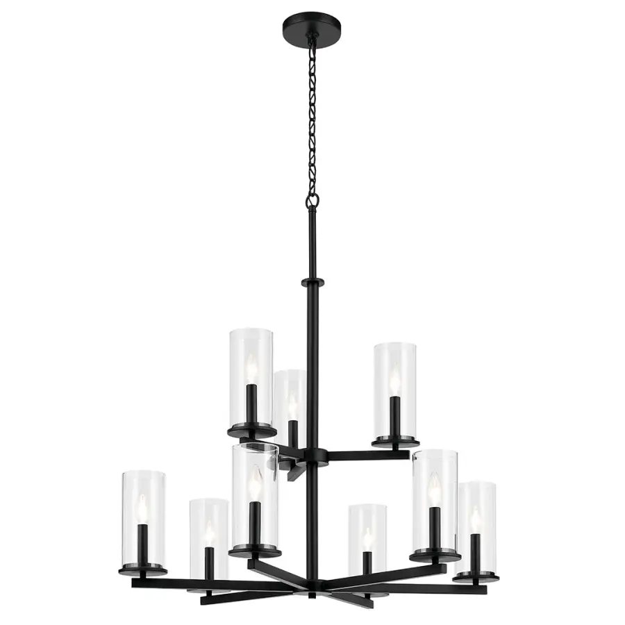 Crosby 9-Light Multi-Tier Chandelier - Image 4