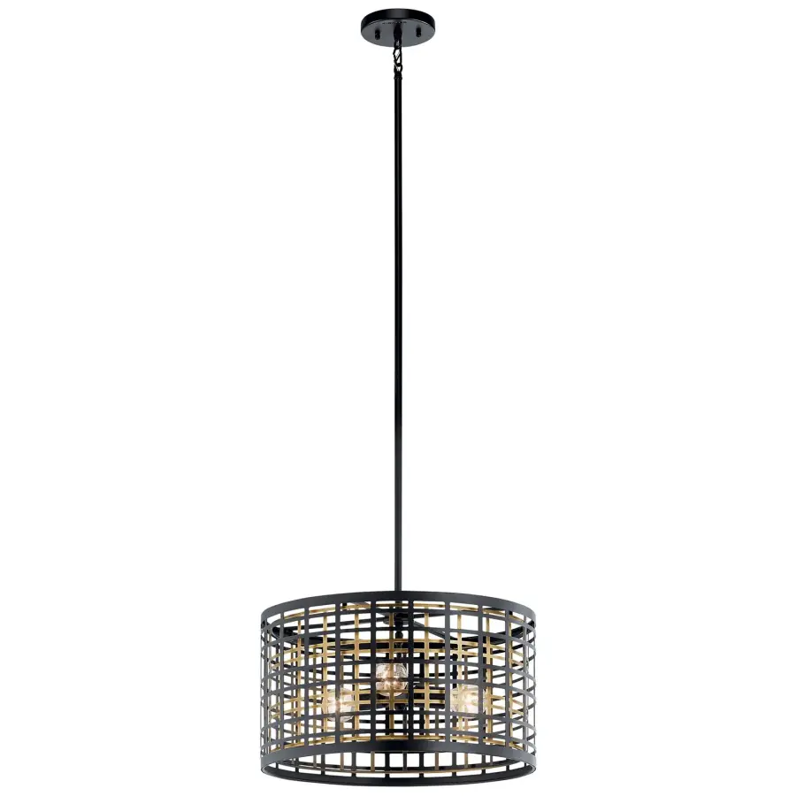 Aldergate 3-Light Semi-Flush Mount Ceiling Light - Image 1