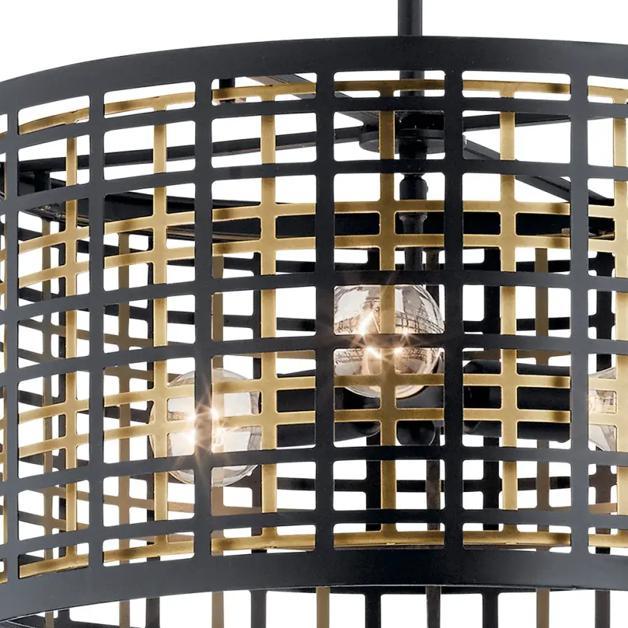 Aldergate 3-Light Semi-Flush Mount Ceiling Light - Image 3