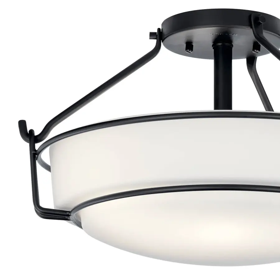 Alkire 3-Light Semi-Flush Mount Ceiling Light - Image 2