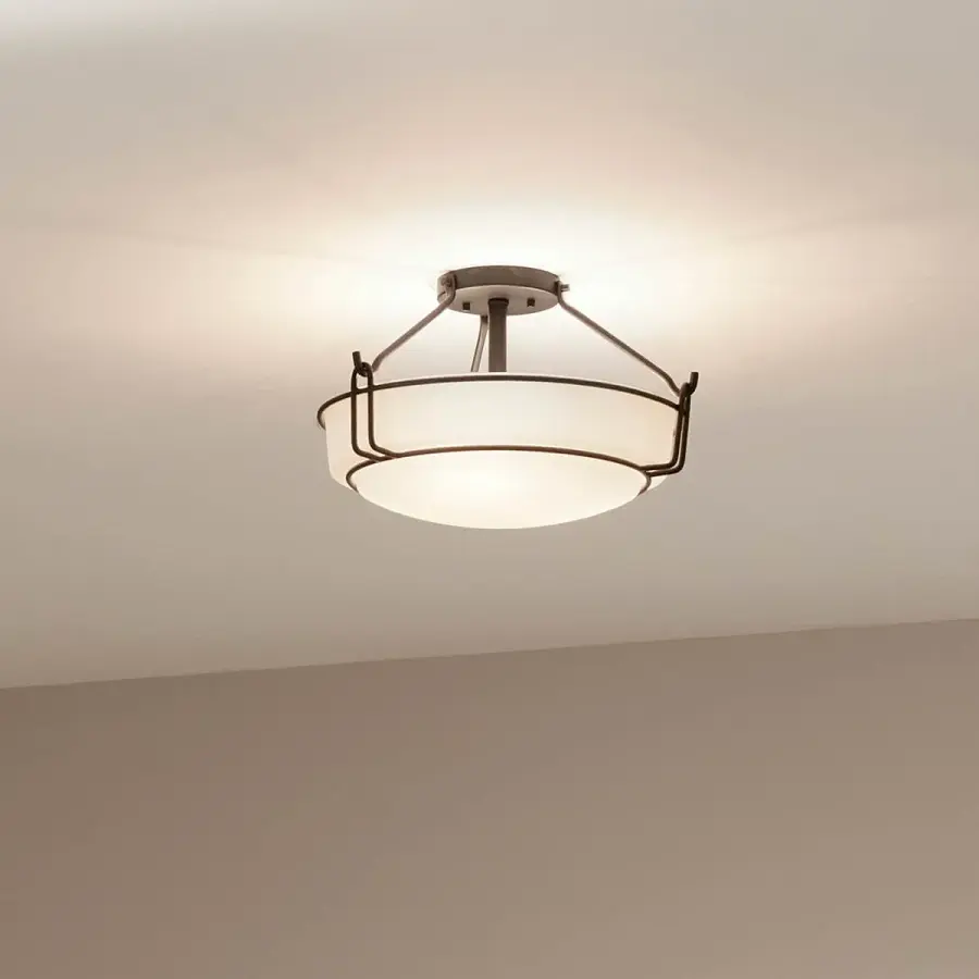 Alkire 3-Light Semi-Flush Mount Ceiling Light - Image 3