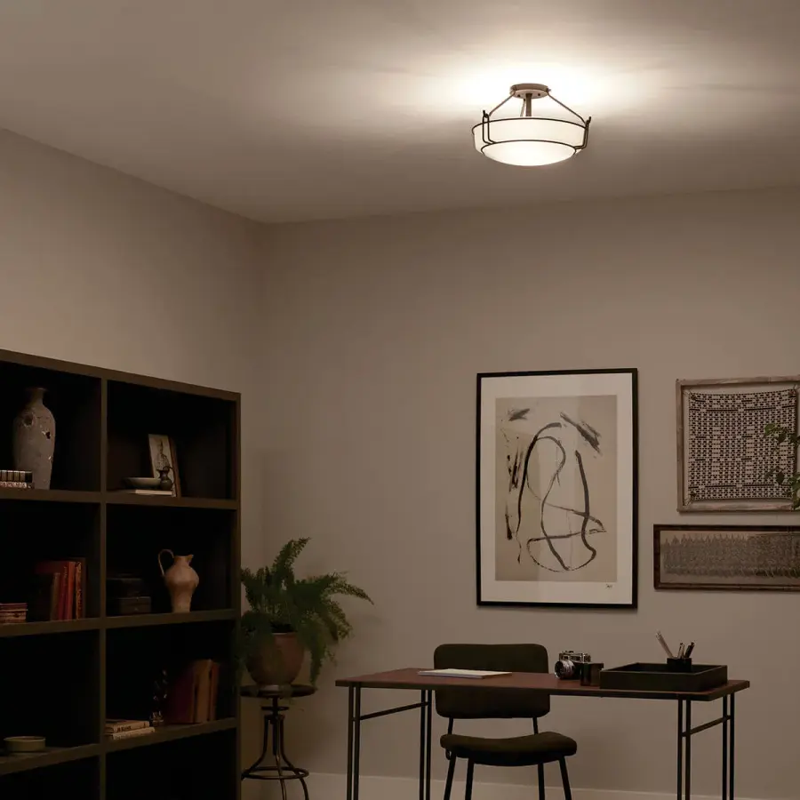 Alkire 3-Light Semi-Flush Mount Ceiling Light - Image 5