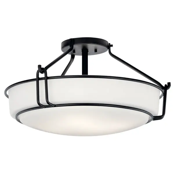 Alkire 4-Light Semi-Flush Mount Ceiling Light - Image 1
