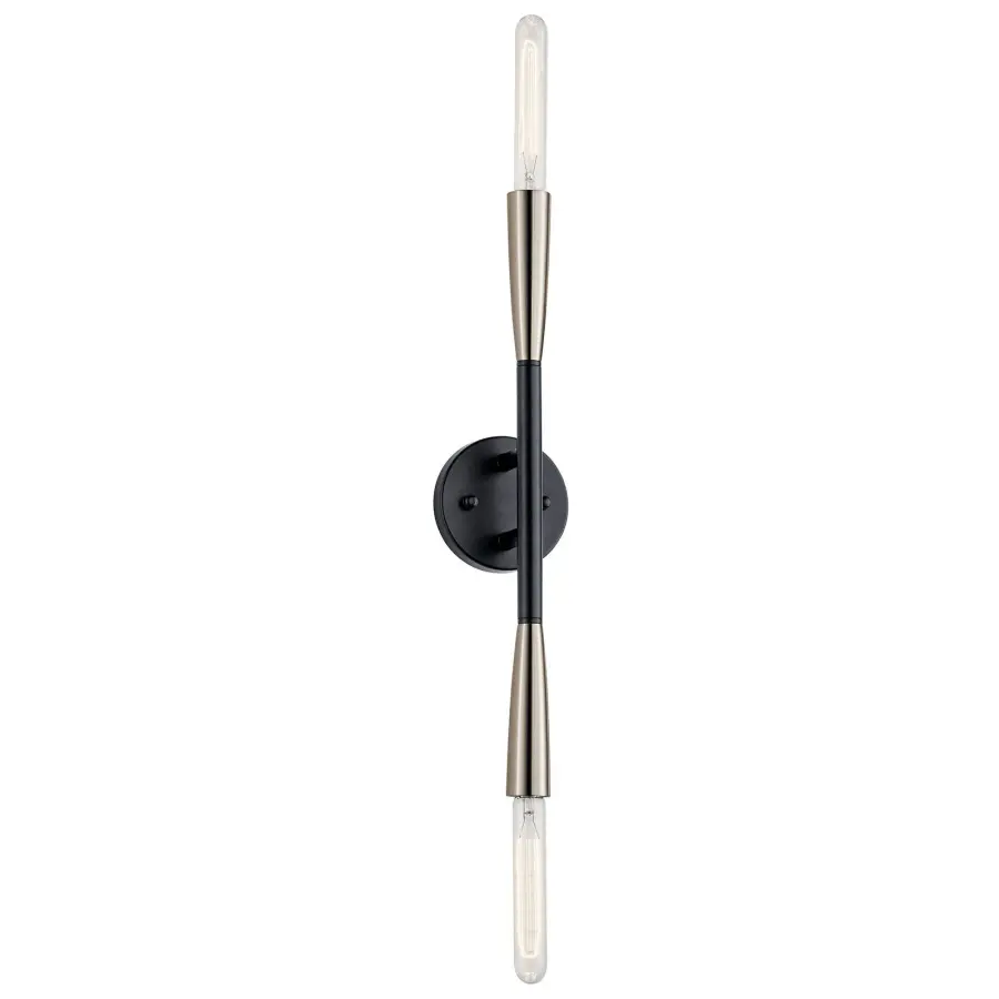 Branches 2-Light Wall Sconce in Black - Image 2