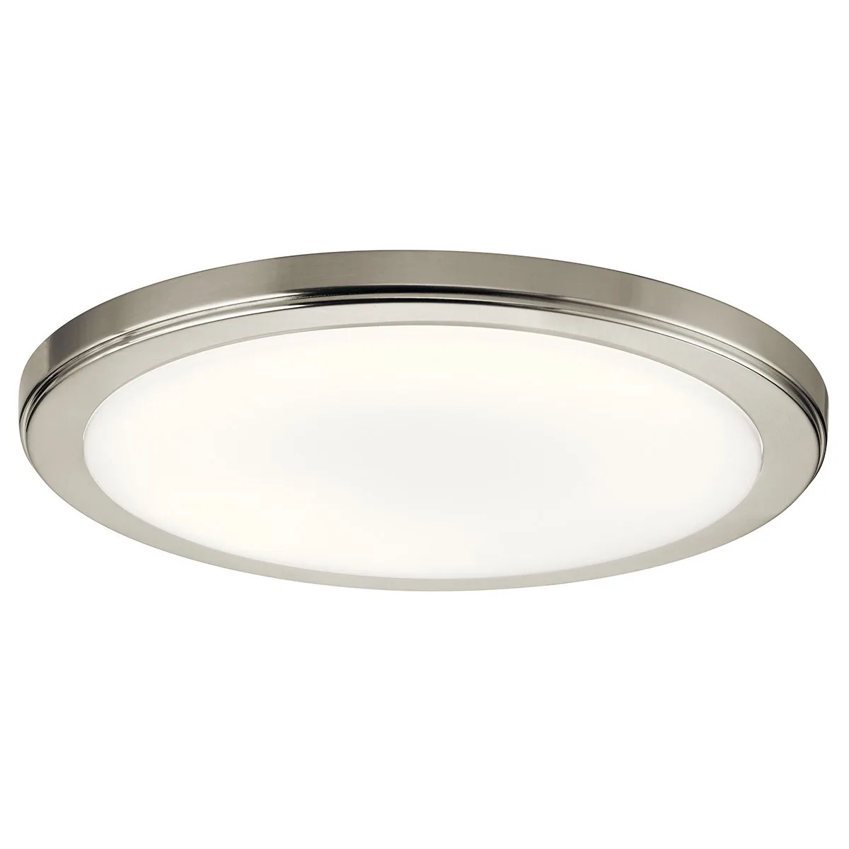 Zeo 13" LED Flush Mount in Brushed Nickel