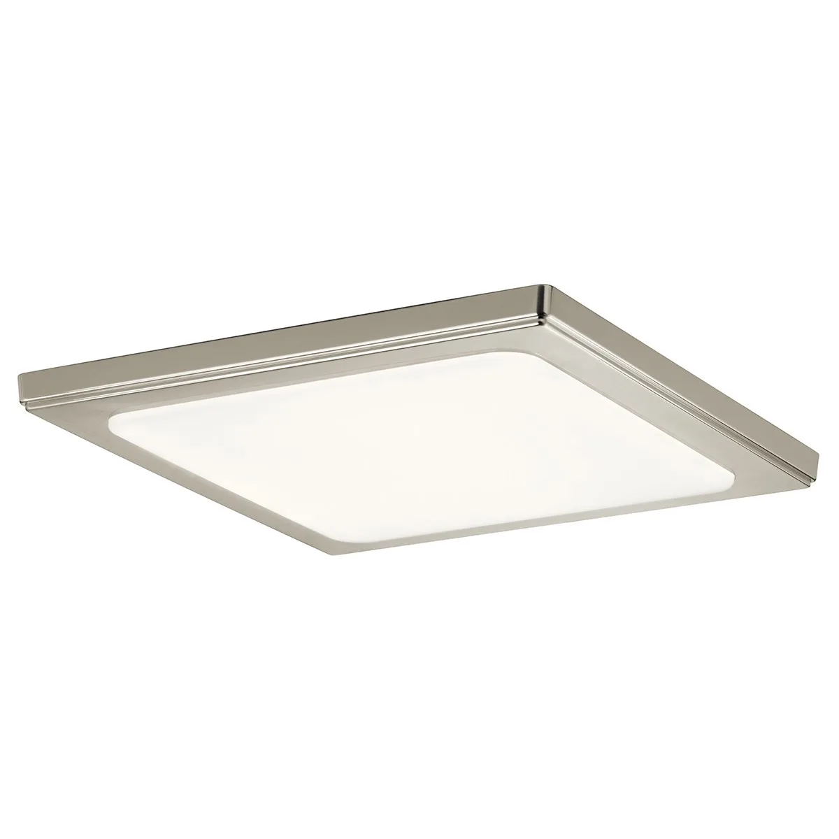 Zeo 13" LED Flush Mount in Brushed Nickel