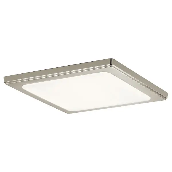 Zeo 13" LED Flush Mount in Brushed Nickel
