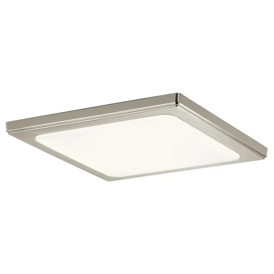 Zeo 13" LED Flush Mount in Brushed Nickel