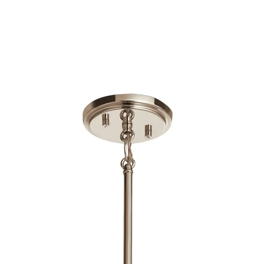 Alscar 4-Light Pendant in Driftwood Grey & Polished Nickel - Image 4