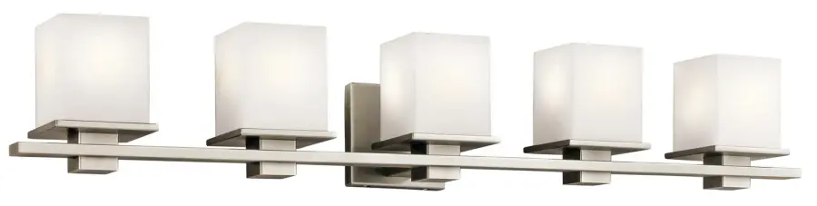 Tully 5-Light Bath Vanity in Antique Pewter