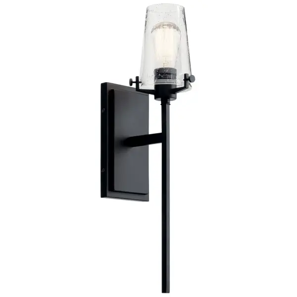Alton Wall Sconce in Black - Image 1