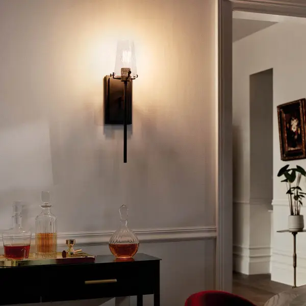 Alton Wall Sconce in Black - Image 5