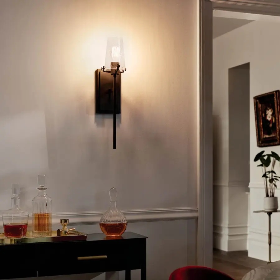 Alton Wall Sconce in Black - Image 5