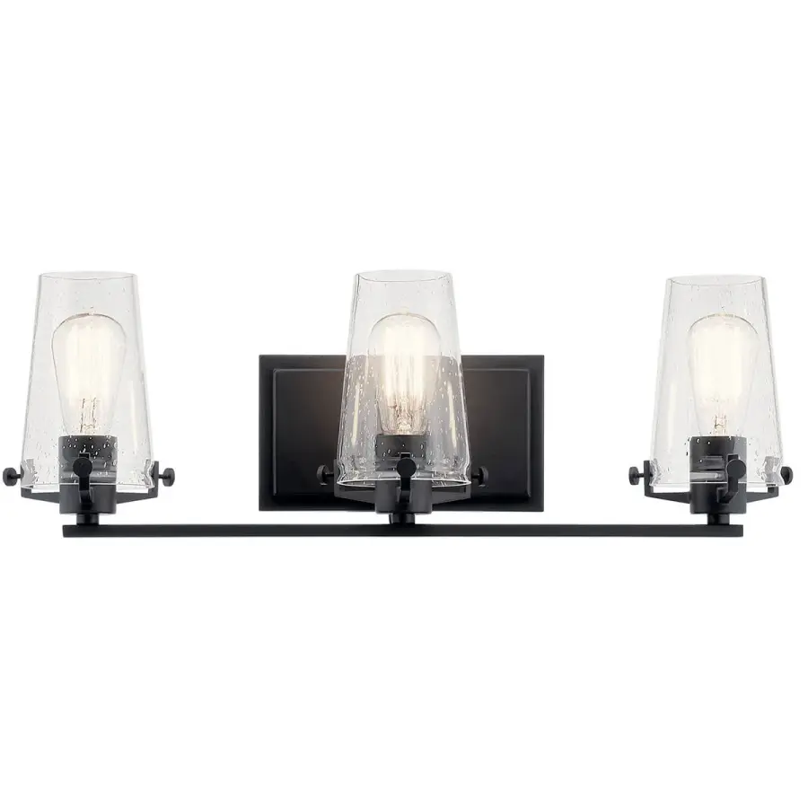 Alton 3-Light Vanity Light in Black - Image 2