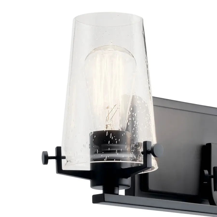 Alton 3-Light Vanity Light in Black - Image 3