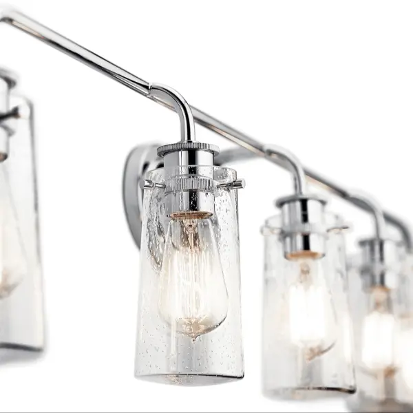 Braelyn 5-Light Vanity Light in Chrome - Image 3