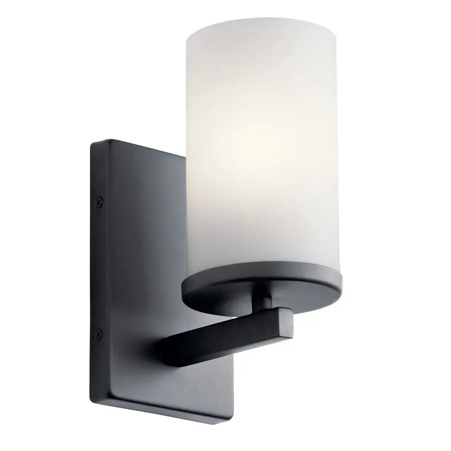 Crosby Wall Sconce in Black - Image 1