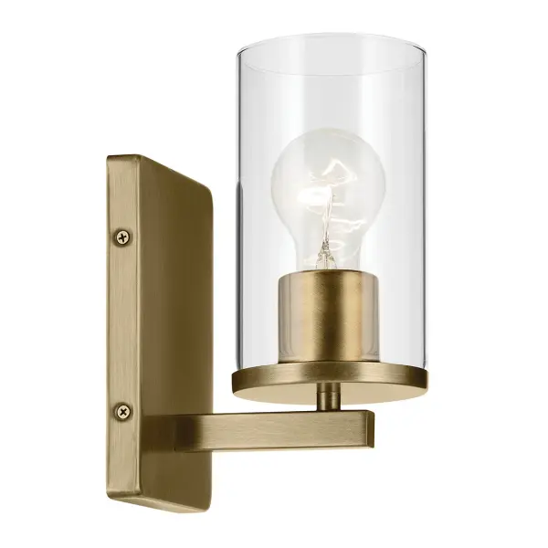 Crosby Wall Sconce in Natural Brass - Image 5