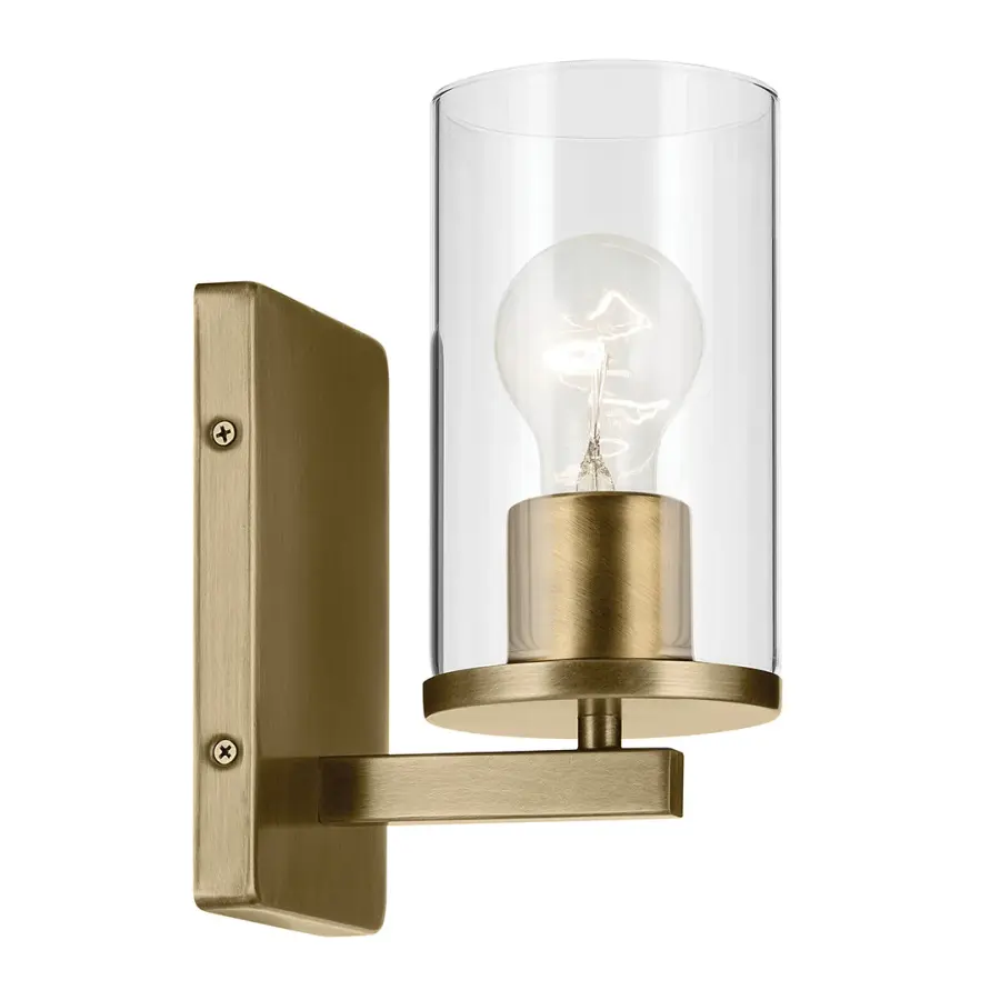 Crosby Wall Sconce in Natural Brass - Image 5