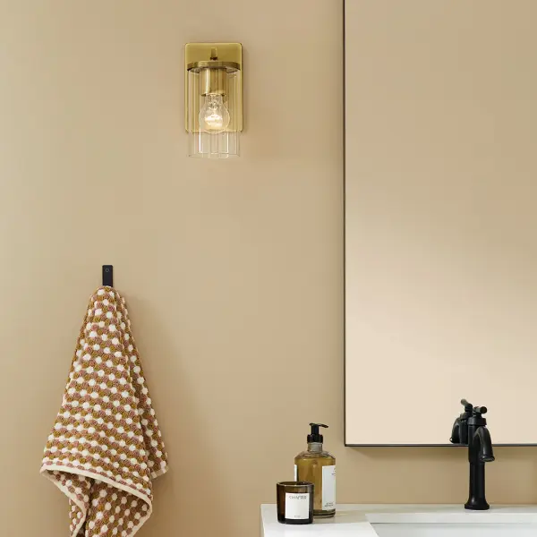 Crosby Wall Sconce in Natural Brass - Image 6