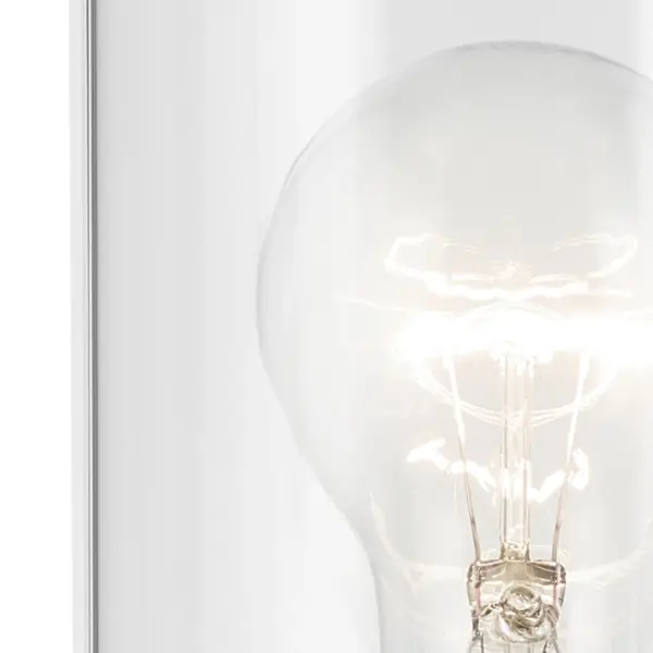 The Crosby Vanity Light combines transitional styling with practical functionality. Its 15.25-inch width makes it ideal for standard bathroom vanities, while clear glass shades and dimmable capability offer lighting flexibility. - alternate view