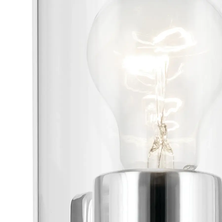 Crosby 2-Light Vanity Light in Chrome - Image 3