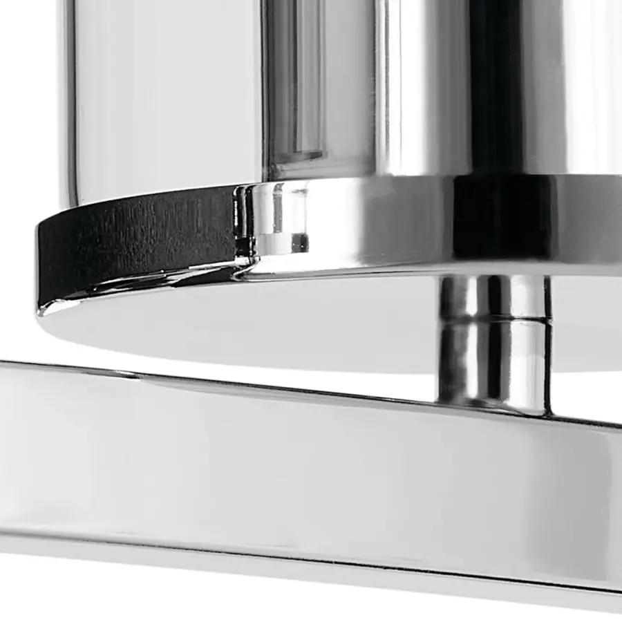 Crosby 2-Light Vanity Light in Chrome - Image 4