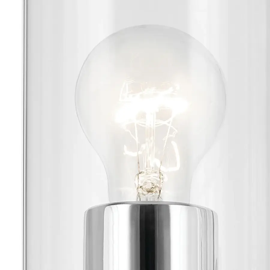 Crosby 3-Light Vanity Light in Chrome - Image 2