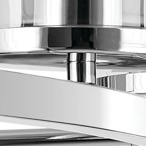 Crosby 3-Light Vanity Light in Chrome - Image 3
