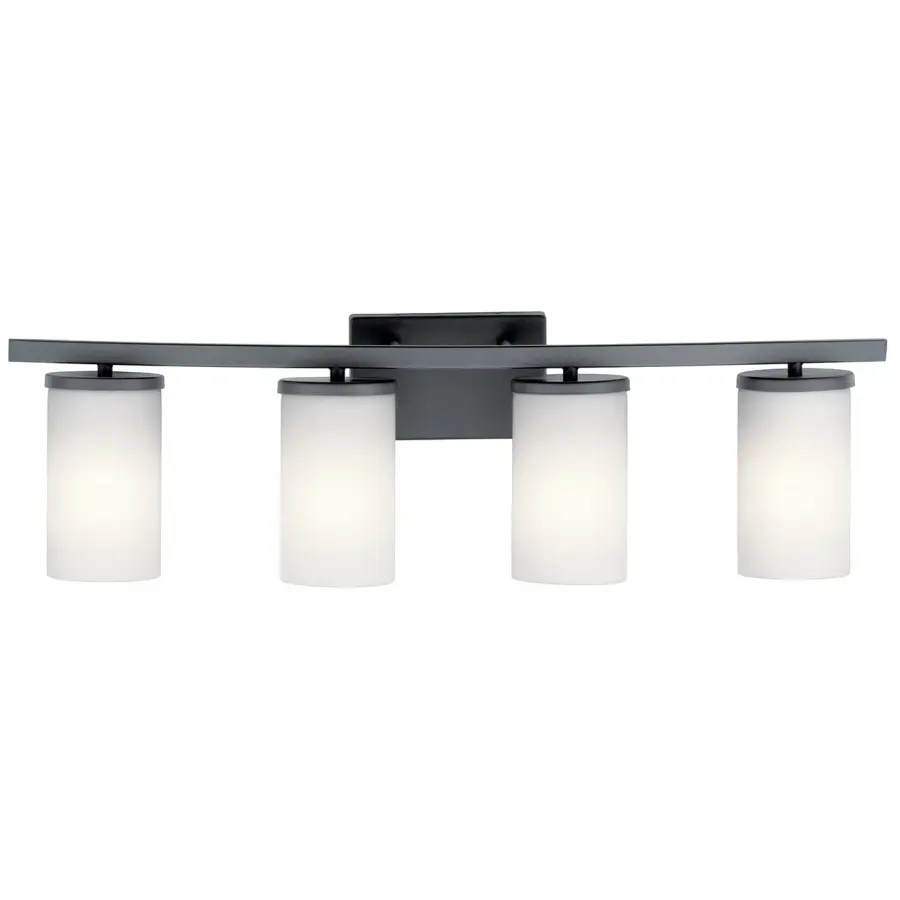 Crosby 4-Light Vanity Light in Black - Image 2