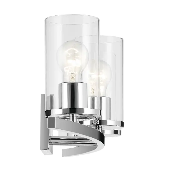 Crosby 4-Light Vanity Light in Chrome - Image 5