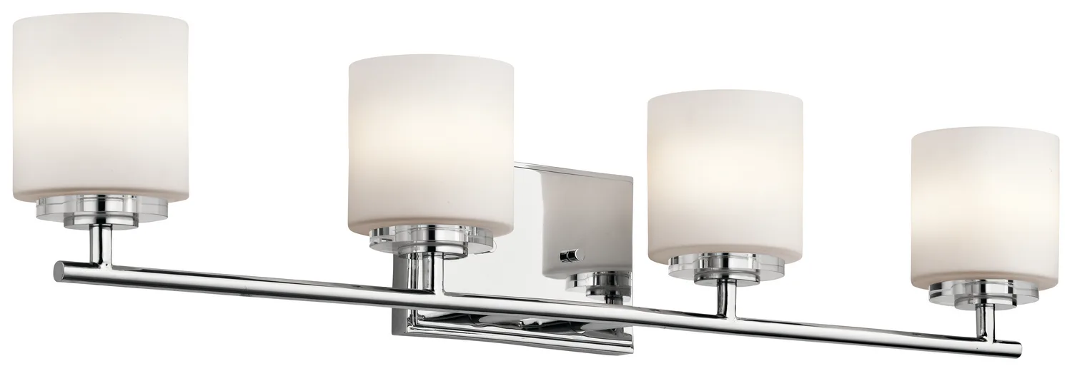 O'Hara 4-Light Bath Bar in Chrome