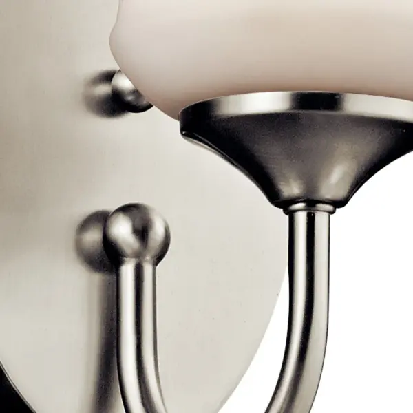 Aubrey Wall Sconce in Brushed Nickel - Image 3