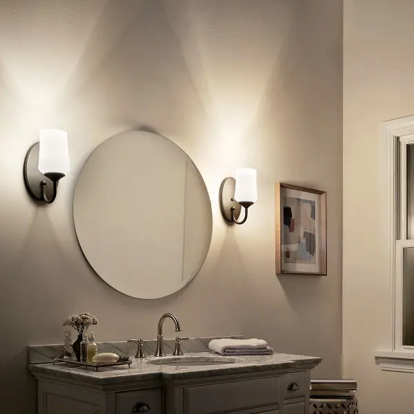 Aubrey Wall Sconce in Olde Bronze - Image 5