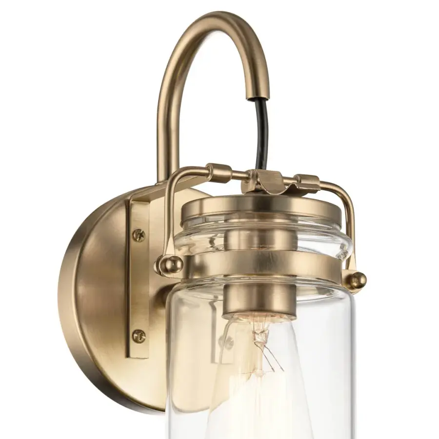 Brinley Wall Sconce in Champagne Bronze - Image 4