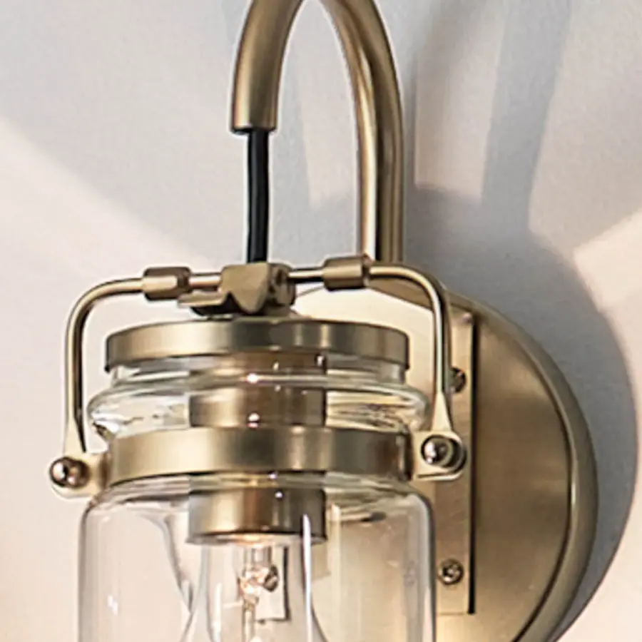 Brinley Wall Sconce in Champagne Bronze - Image 6