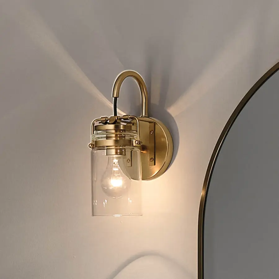 Brinley Wall Sconce in Champagne Bronze - Image 7