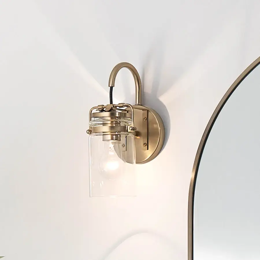 Brinley Wall Sconce in Champagne Bronze - Image 10