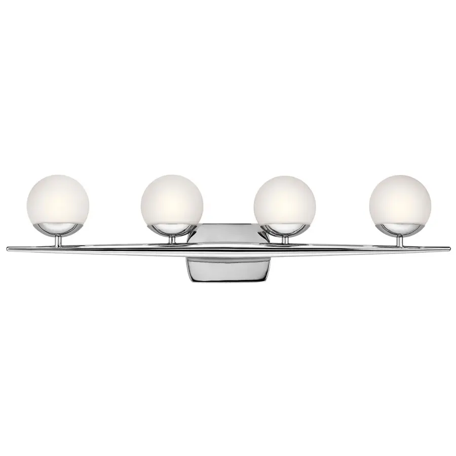 Jasper 4-Light Bath Vanity in Chrome