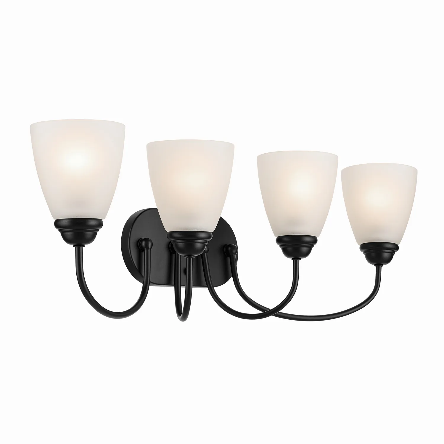 Jolie 4-Light Bath Vanity in Black