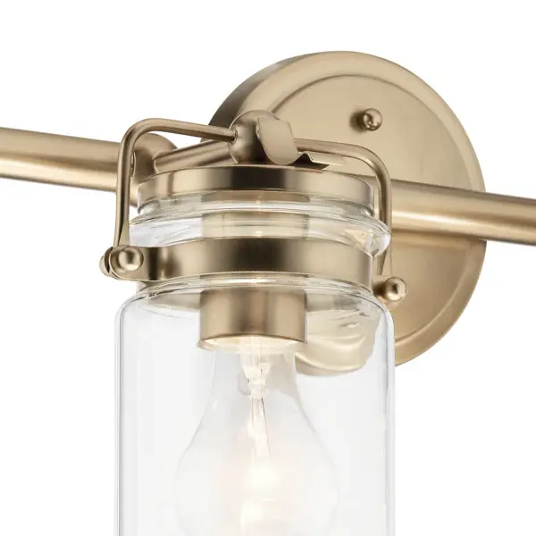 Brinley 2-Light Vanity Light in Champagne Bronze - Image 4