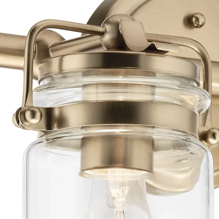 Brinley 2-Light Vanity Light in Champagne Bronze - Image 5