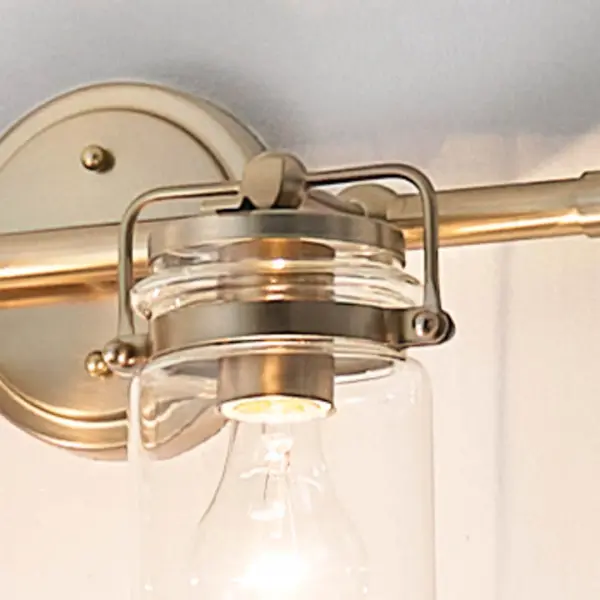 Brinley 2-Light Vanity Light in Champagne Bronze - Image 7