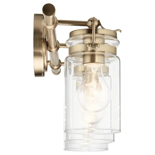 Brinley 3-Light Vanity Light in Champagne Bronze - Image 3