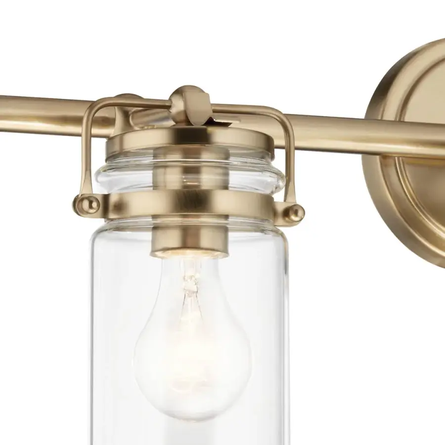 Brinley 3-Light Vanity Light in Champagne Bronze - Image 4
