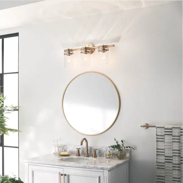 Brinley 3-Light Vanity Light in Champagne Bronze - Image 6