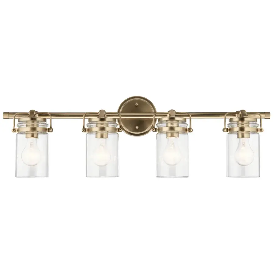 Brinley 4-Light Vanity Light in Champagne Bronze - Image 2