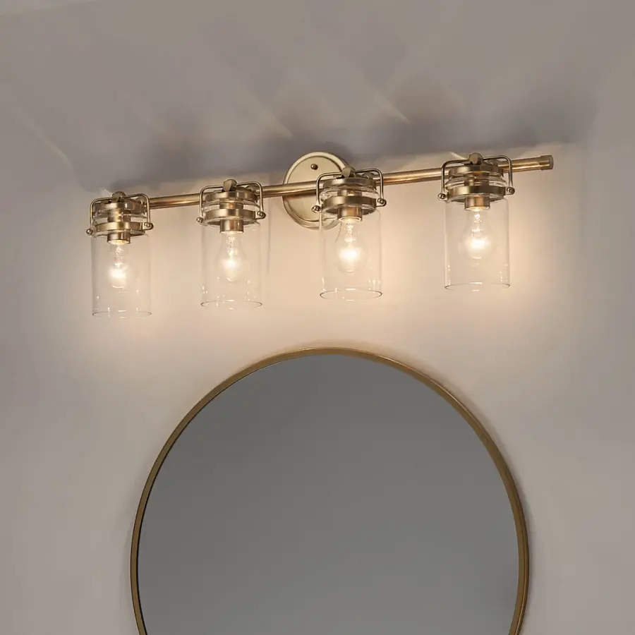 Brinley 4-Light Vanity Light in Champagne Bronze - Image 8